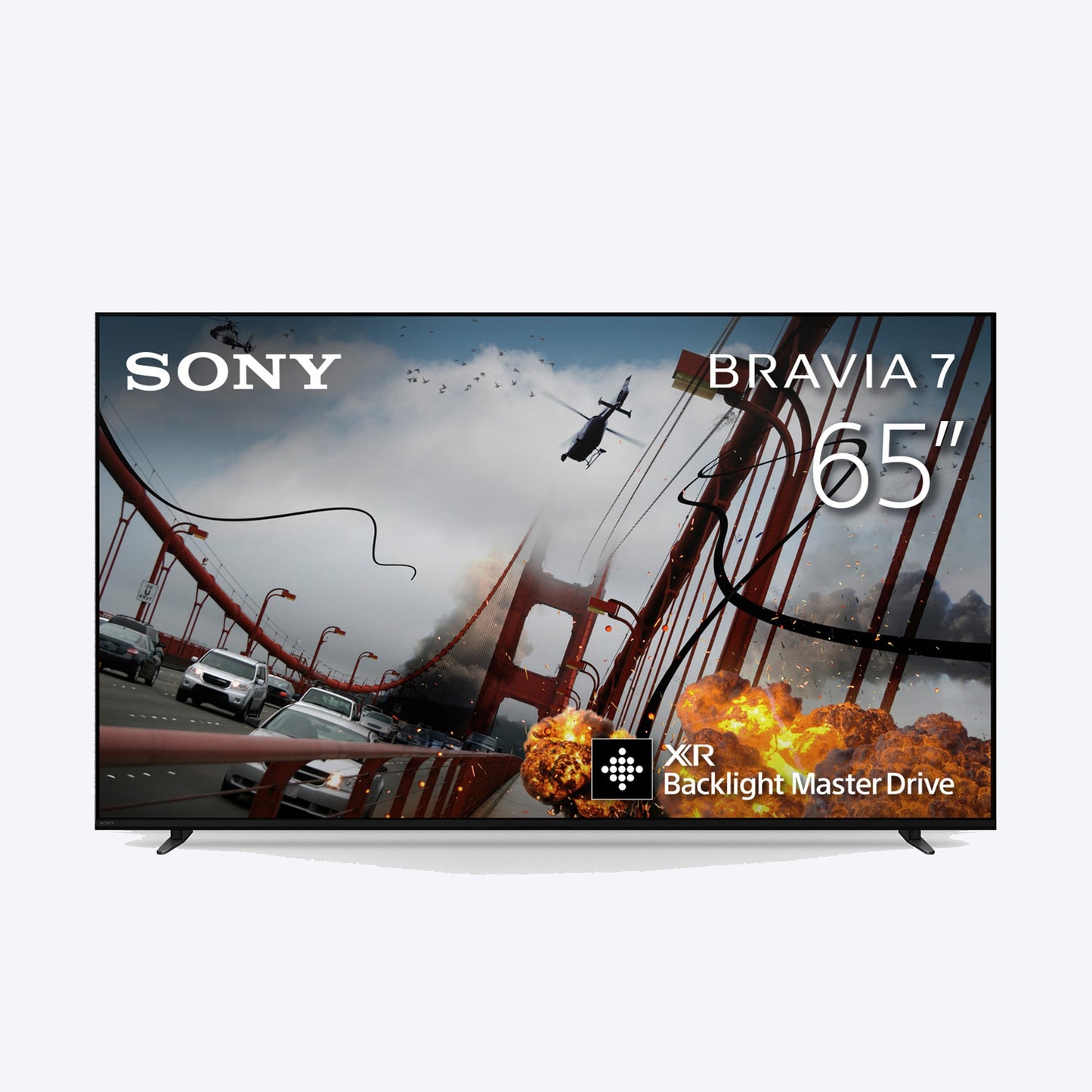 Sony | BRAVIA 7| 65 Inch |XR BACKLIGHT MASTER DRIVE TV | Perfectly balanced for movies, PS5 gaming & sports|4K HDR Smart TV (Google TV) | 2024 Model