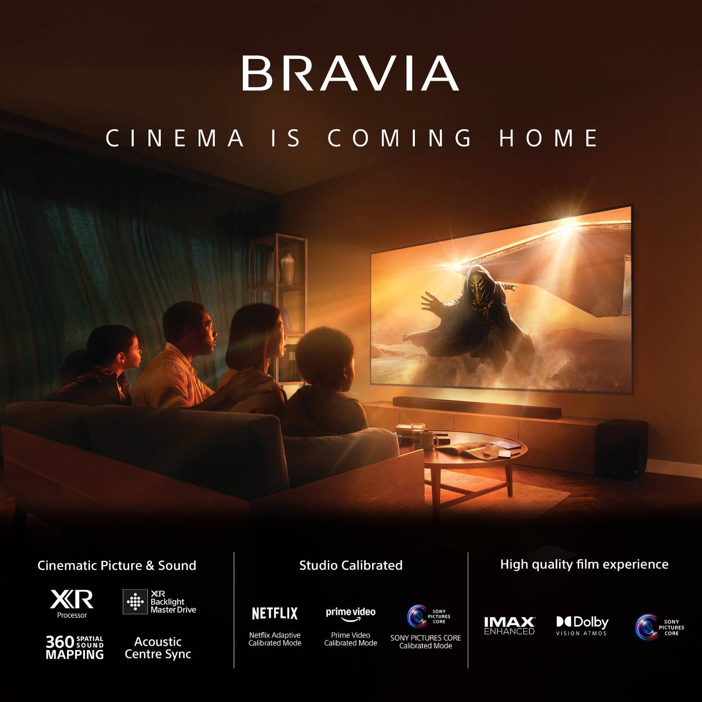 Sony | BRAVIA 5 | 65 inch | XR Processor | Mini LED | 4K Ultra HD | High Dynamic Range (HDR) | Smart TV (Google TV)