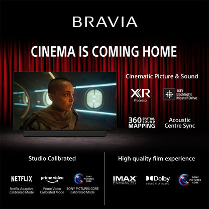 Sony | BRAVIA 9| 85 Inch |XR BACKLIGHT MASTER DRIVE TV with High Peak Luminance | Our brightest TV ever for ultimate cinema, sports & PS5 gaming |4K HDR Smart TV (Google TV) | 2024 Model