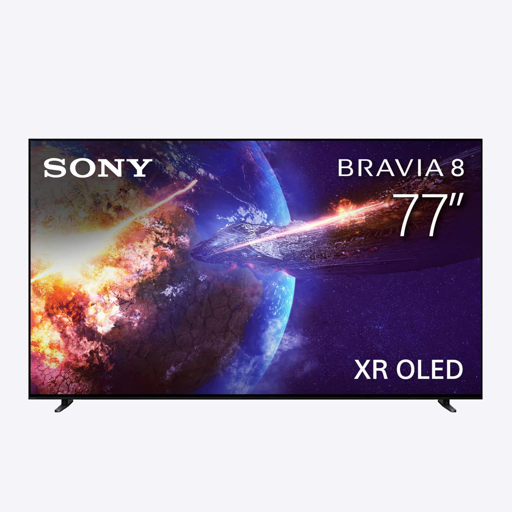 Sony | BRAVIA 8 77 Inch TV | XR-OLED | XR Processor | Exclusive features for PS5 gaming | 4K HDR Dolby Vision Smart TV (Google TV) | 2024 Model