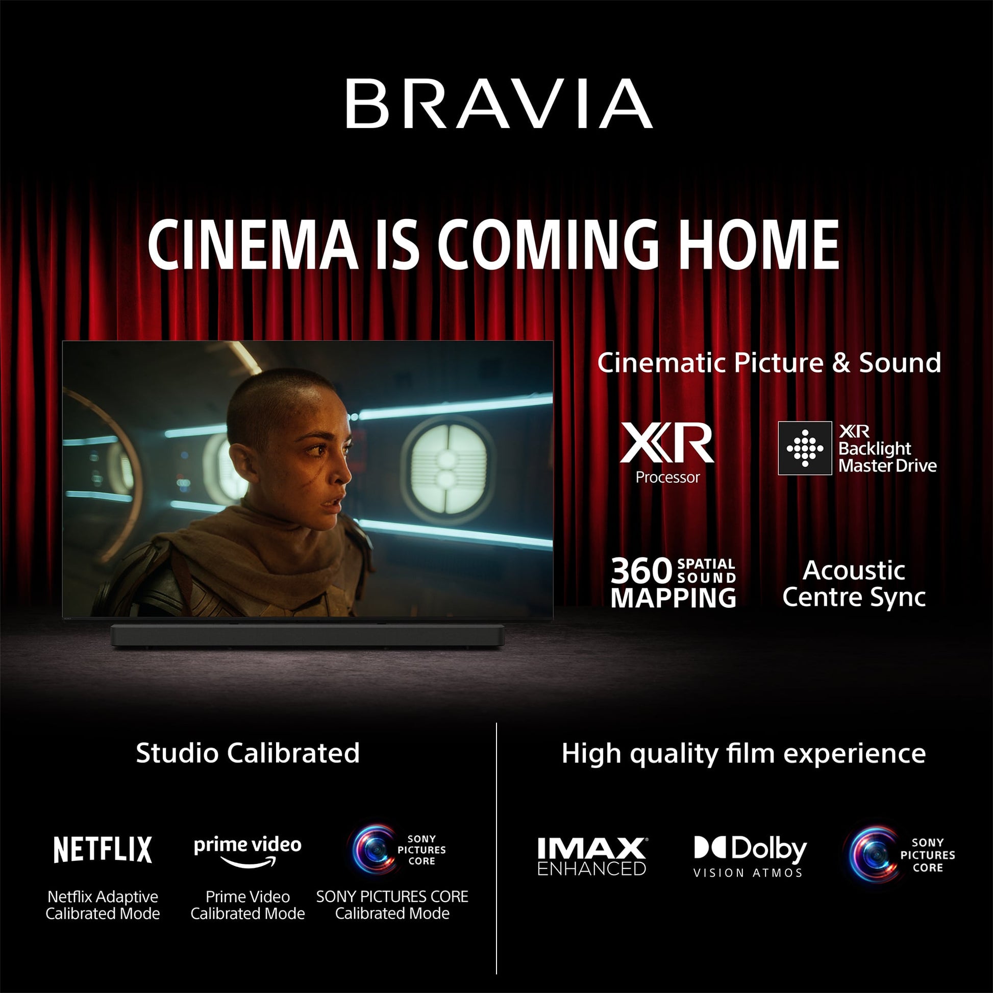 Sony | BRAVIA 8 65 Inch TV | XR-OLED | XR Processor | Exclusive features for PS5 gaming | 4K HDR Dolby Vision Smart TV (Google TV) | 2024 Model